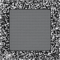 Решетка Kratki 17x17 Venus Swarovsky черно-серебристая смотреть фото